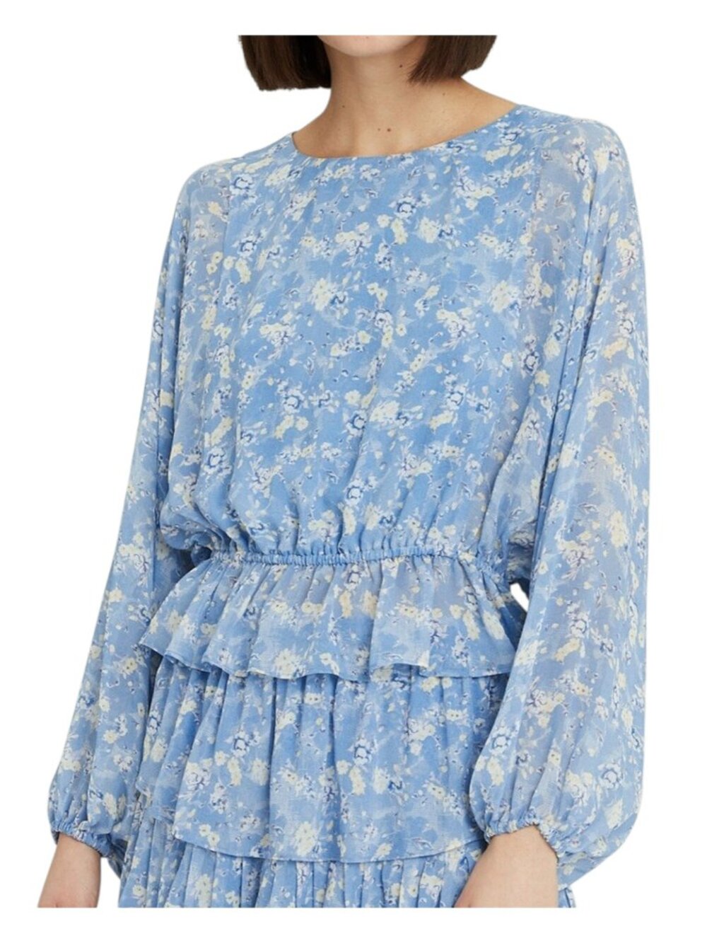 LoveShackFancy Nellie Silk Top